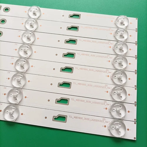 Strisce retroilluminazione a LED per TCL_49D1600_3030_LX20160826 49U3600C 49L26CNC 49U2200 - Foto 3 di 8