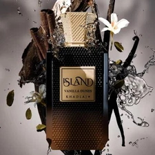 Khadlaj Island Vanilla Eau de Parfum Spray 3.4oz/100ml EDP Brand New