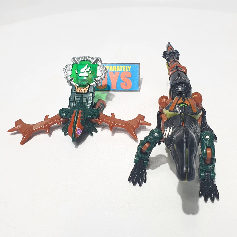 Transformers Cybertron WRECKLOOSE COMPLETE 2005 Scout Class green key SU39 - Image 4 of 4