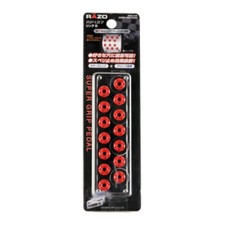 Carmate Genuine Razo Super Grip Pedal Sliding Stop Ring B Red Rp127 Oem Jdm New Carmate Genuine Razo Super Grip Pedal Sliding Stop Ring B Red Rp127 Oem Jdm New