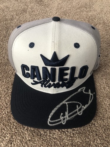 Saul Canelo Alvarez Signed Hat PSA DNA COA Autographed Boxing