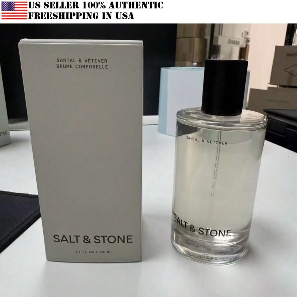 SALT & STONE Santal & Vetiver Body Mist, 100 ml for women and men