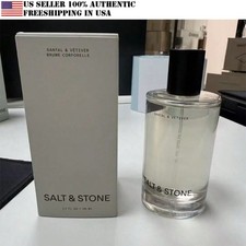 SALT STONE Santal Vetiver Body Mist, 100 ml for women and men New in Box