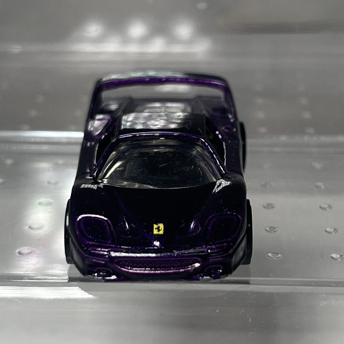 Hot Wheels Ferrari F50 Purple Metallic Glitter 1999 Mainline