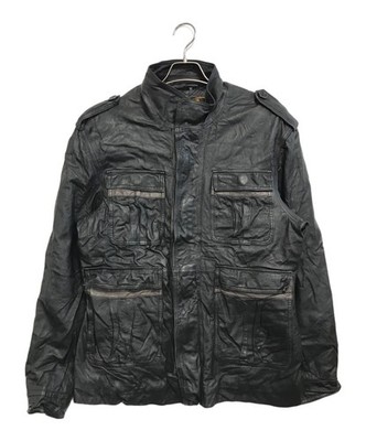 THE DEGNER CLASSIC BRAND leather jacket Size: XL Men Black