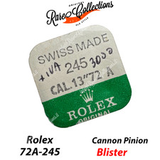Nuovo NEW Blister Rolex 72A 245 Blister Pignone Calzante x1 Cannon Pinion