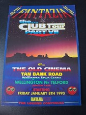 Rave flyer Fantazia Club Tour Part VII Wellington January 8th 1993