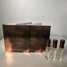 3, Estee Lauder Bronze Goddess Eau Fraiche Skinscent EDT Spray Sample 1.5ml Each