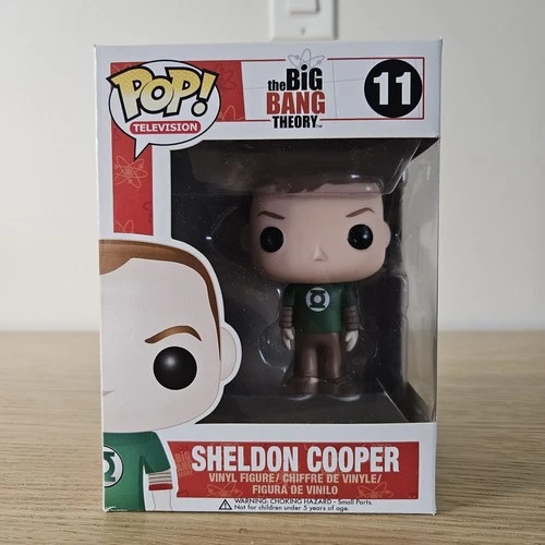 Funko Pop Television The Big Bang Theory Sheldon Cooper #11 2012 NEW VAULTED