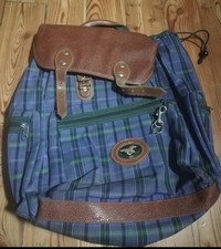 ZAINO vintage Unisex con inserti in pelle