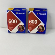 Polaroid 600 Film Lot Of 2 New Sealed Exp 02/06