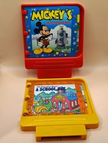 Vintage 1994 SEGA Pico Storyware Cartridge Lot  7- Disney Lion King Mickey Mouse