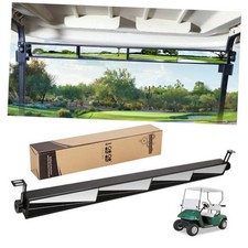 Golf Cart 4 Panel Mirror,Long Rear View Mirror Universal fit EZGO,Club