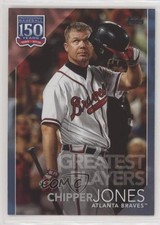 2019 Topps Greatest Players Blue Chipper Jones #GP-12 HOF a2e