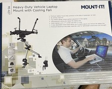 MI-427  Mount It  Car laptop Mount with Cooling Fan.