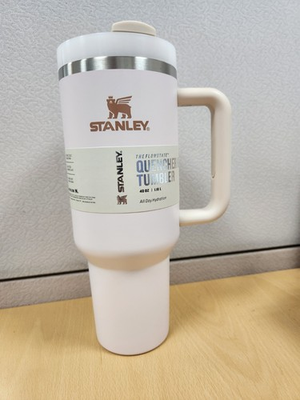 #ad Stanley The Quencher H2.0 Flowstate 40oz Tumbler Rose Quartz $33.99