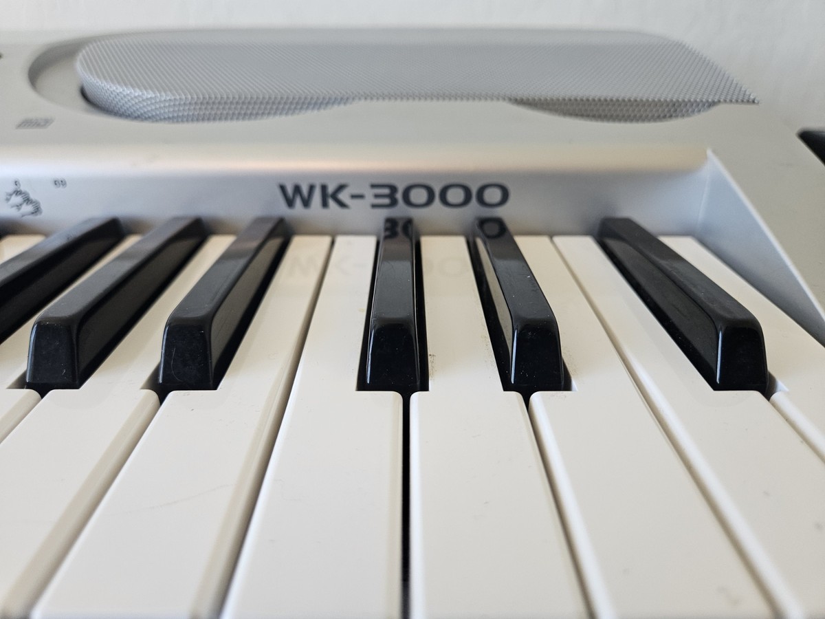 CASIO WK-3000 61鍵盤キーボード CASIO WK-3000 - Keyboard - Tested & Working With Power Adapter | eBay