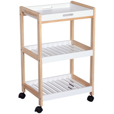 Image of Kitchen Trolley, Bamboo/MDF board, 74.5H cm