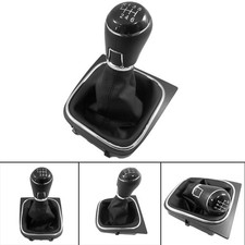 Schaltknauf Schaltsack Schaltmanschette Für VW Golf V VI 5 6 2005 - 2014 6 Gang