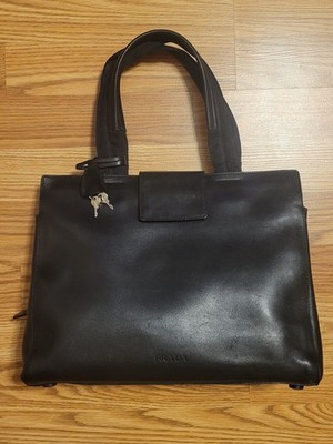 バッグ Prada Black Leather Elegant Vintage Tote s-l400.jpg