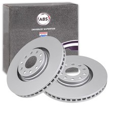 2x A.B.S. BREMSSCHEIBEN 320mm VORNE passend für AUDI A4 A6 ALLROAD SEAT EXEO