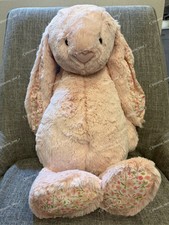 Jellycat Huge Blossom Blush Bunny ‘Cherry’ BNWT -100% Authentic