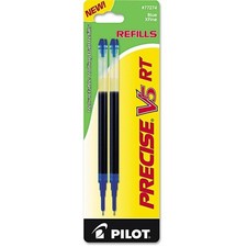 Pilot Precise V5 RT 77274 0.5mm Blue Liquid Ink Refills 2-Pack