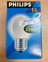 Philips Brilliant GlüHlampe E27 25W Opal GlüHbirne Krypton Dimmbar !!!
