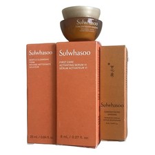 Sulwhasoo 4 Pc Set Cult Classic Icons Kit Ginseng Serum Cleanser Sephora New NIB