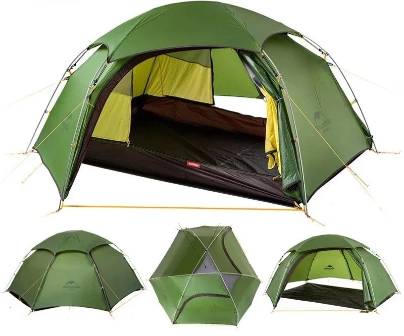 Naturehike Cloud Peak 2 Tent, 4 Season Lightweight 2 Person Hiking/Wild Camping