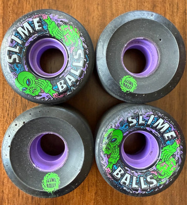 Slime Balls Alien Mini OG Cruiser Skateboard Wheels Brian Romero 54mm 78a