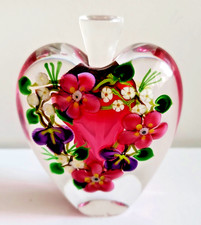 SIGNED 1996 ZELLIQUE STUDIO BEAUTIFUL  FLORAL...