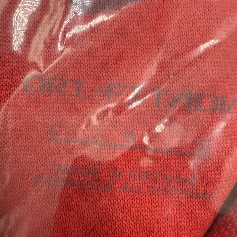 Nike Dri-FIT ADV Tiger Woods Men's Golf Polo (Gym Red/White) DR5327-687 Size L - Image 4 of 4