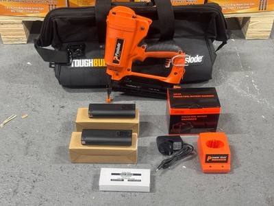 PASLODE IM50 NI CAD 18 GAUGE 2ND FIX .BRADDER 131 FULL KIT / NEW PASLODE BAG