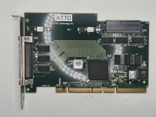 ATTO TECHNOLOGY ULTRA 3 SCSI 64 BIT PCI CONTROLLER CARD 0086-PCBX-000