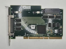 ATTO TECHNOLOGY ULTRA 3 SCSI 64 BIT PCI CONTROLLER CARD 0086-PCBX-000