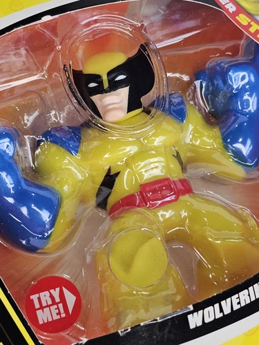 Heroes of Goo Jit Zu X-Men '97 Wolverine Stretchy Action Figure ▪︎ DAMAGED BOX - Picture 5 of 5