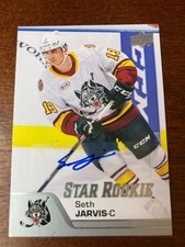 Seth Jarvis  Auto 2020-21 Upper Deck Autograph