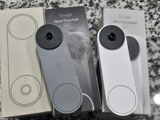 Google Nest Doorbell 2K Smart Wired 3rd Gen  (Snow)