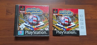 patriotic pinball (Sony PlayStation 1 Ps1) Vollständig CIB Deutsch Geprüft Top