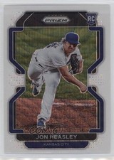2022 Panini Prizm Tier II White Wave Prizm Jon Heasley #167 1pk2