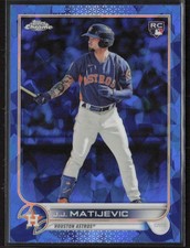 2022 Topps Chrome Update Sapphire Edition #US297 J.J. Matijevic