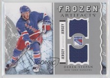 2012-13 Upper Deck Artifacts Frozen Blue Jersey/Jersey Derek Stepan #FA-ST l4l