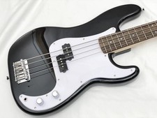 Squier by Fender Sonic Precision Bass Used Poplar Body Maple Black w/Soft Case