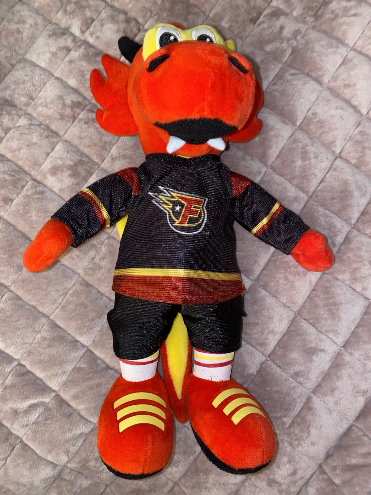 Nitro Indy Fuel Plush Hockey Mascot Indianapolis Minor League ECHL ...