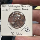 1959 Washington Quarter - Silver Proof