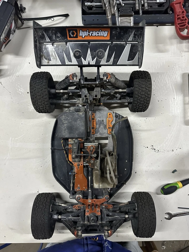 HPI TROPHY BUGGY 3.5 Nitro 1/8 4WD Senza Motore - Immagine 2 di 4