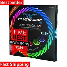 Bright Colorful 108 LED Flying Disc - The Ultimate Outdoor Game Experience