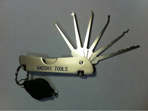 Handy Foldable Decoder Set Key Tool Stainless Steel - Picture 7 of 10