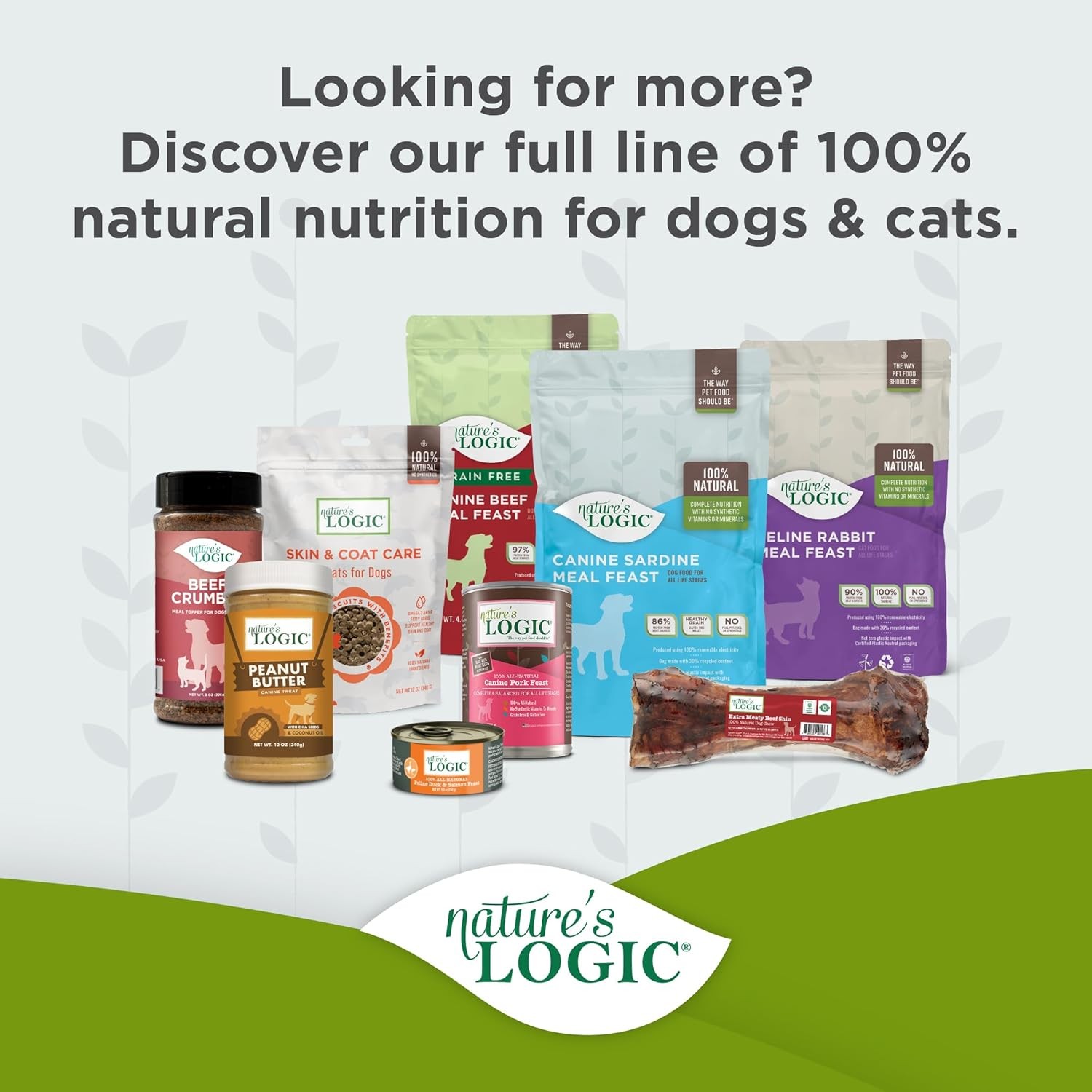 Nature's Logic Beef Lung Dog & Cat Treats - 100% Natural - Single-Ingredient